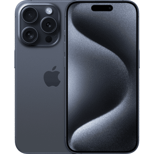 Apple Iphone 15 Pro 128gb, Blå Titan