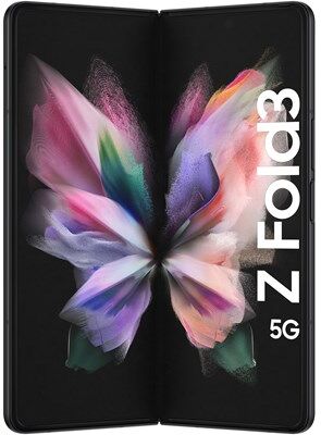 Samsung Galaxy Z Fold3 512gb Dobbelt-sim Fantomsvart