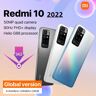 Xiaomi-Redmi 10 Versão Global  64GB  128GB  MediaTek Helio G88 Octa Core  Câmera Quad AI 50MP  Tela