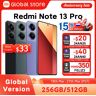 Xiaomi-Smartphone Redmi Note 13 Pro  Versão Global  4G  MTK Helio G99-Ultra  Display AMOLED de 6 67