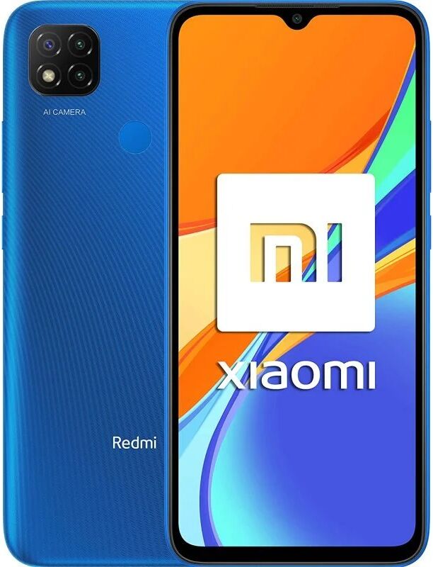 Xiaomi redmi 9c nfc 2gb/32gb/6.53" azul