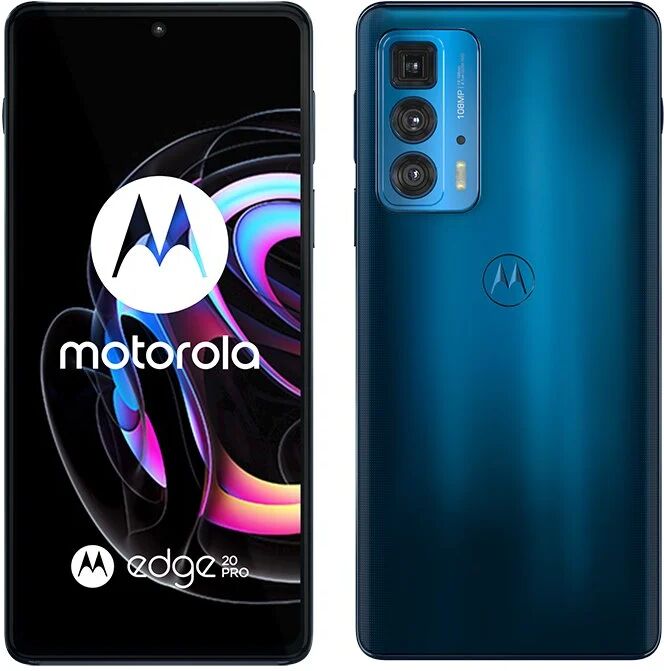 Motorola moto edge 20 pro 5g 12/256gb azul libre