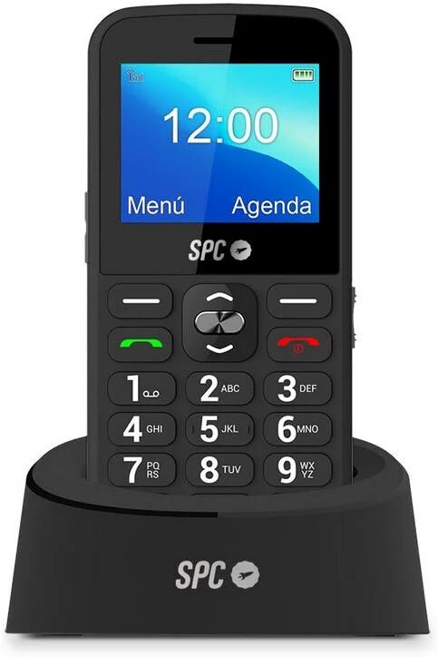 Spc fortune 2 telefone para sénior preto