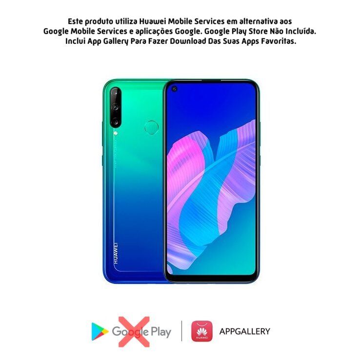 Huawei Smartphone Huawei P40 Lite E 4gb/64gb Ds Azul