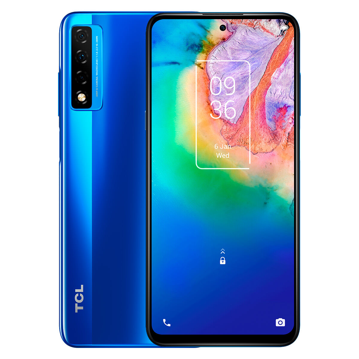 Tcl Smartphone Tcl 20 5g 6.67" 6gb/256gb Dual Sim Azul