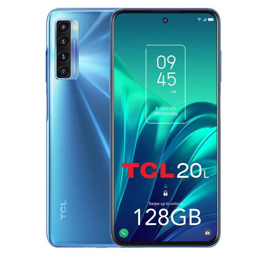 Tcl Smartphone Tcl 20l 6.67" 4gb / 128gb Dual Sim (azul)