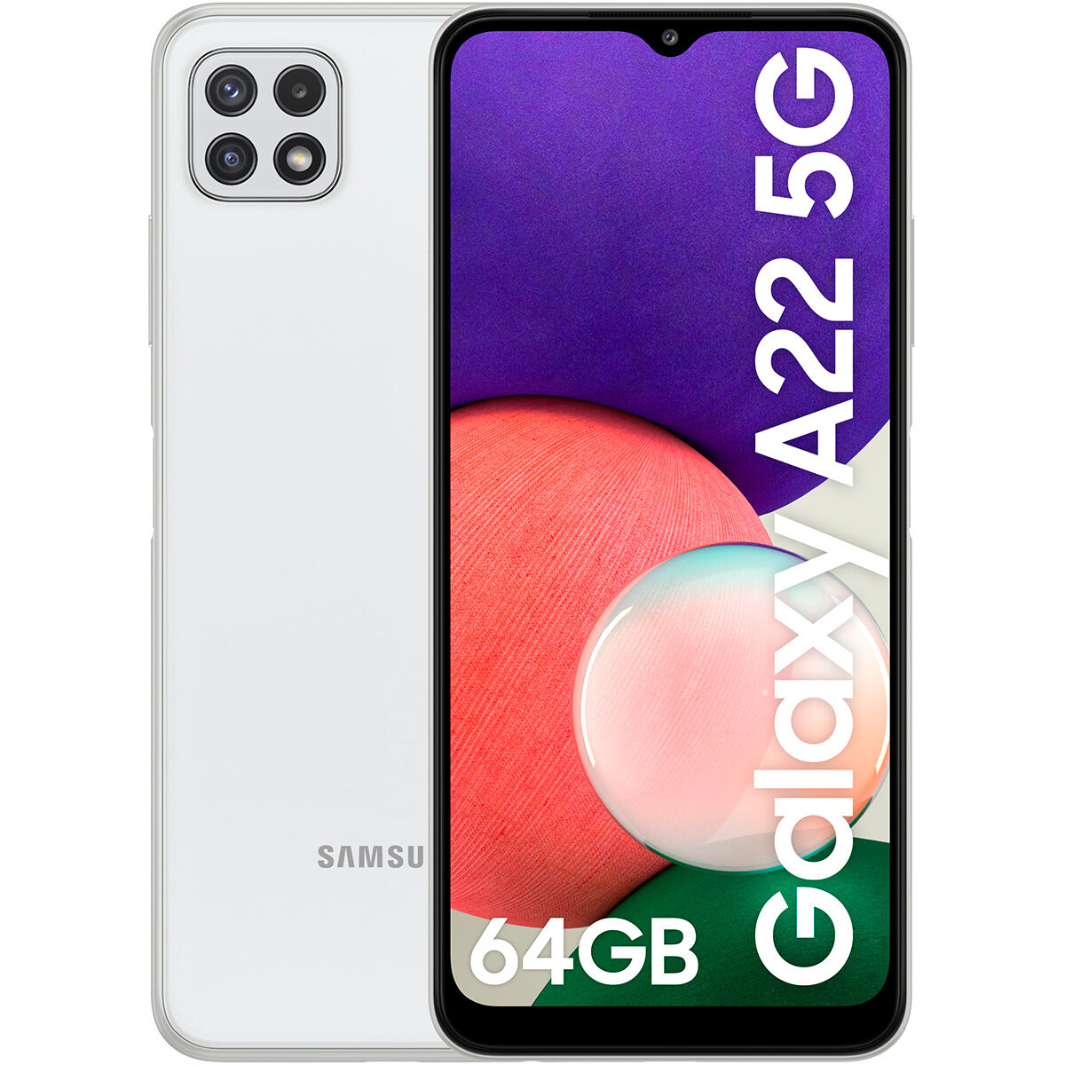Samsung Smartphone Galaxy A22 5g 6.6" 4gb/64gb Dual Sim (branco) - Samsung