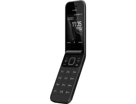 Nokia Telemóvel 2720 Flip (4G - Preto)
