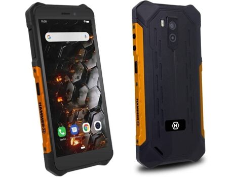 Myphone Smartphone Hammer Iron 3 (5.5'' - 1 GB - 16 GB - Preto e Laranja)