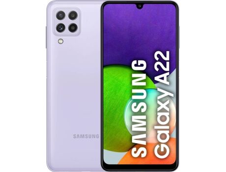 Samsung Smartphone Galaxy A22 (6.4'' - 4 GB - 128 GB - Violeta)