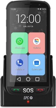 Spc Smartphone Senior Apolo (5'' - 1 GB - 16 GB - Preto)