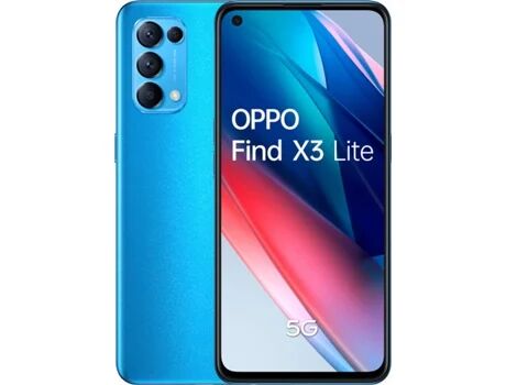 Oppo Smartphone Find X3 Lite (6.44'' - 8 GB - 128 GB - Azul)