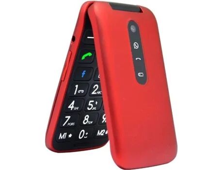 Telefunken Telemóvel TM360 COSI (2.8'' - 3G - Vermelho)