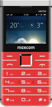 Maxcom Telemóvel Comfort MM760 (2.3'' - 2G - Vermelho)