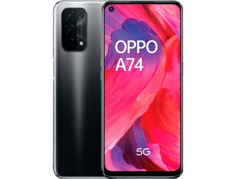 Oppo Smartphone A74 5G (6.5'' - 6 GB - 128 GB - Preto)