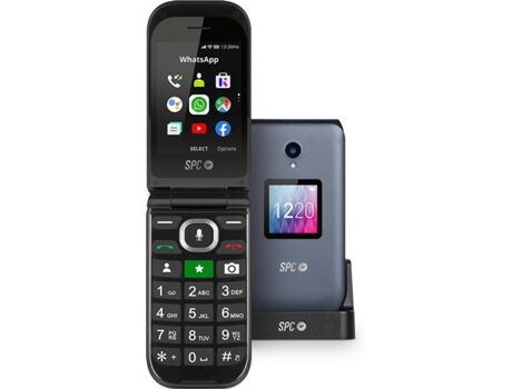 Spc Telemóvel Senior Jasper (2.8'' - 4G - Preto)