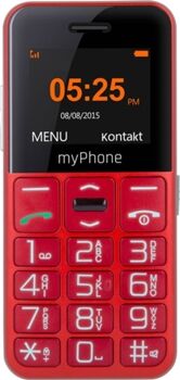 Myphone Telemóvel Halo Easy SS (1.8'' - 2G - Vermelho)