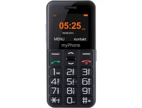 Myphone Telemóvel Halo Easy SS (1.8'' - 2G - Preto)