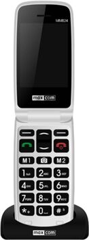 Maxcom Telemóvel MM824 (2.4'' - 2G - Preto, Vermelho)