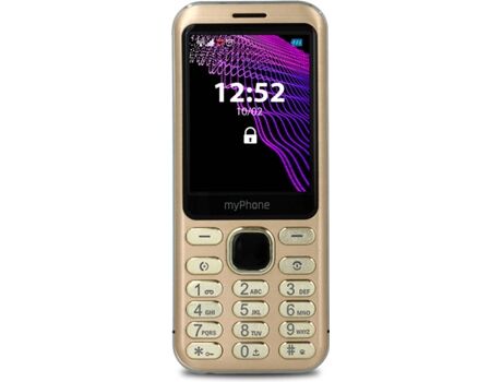 Myphone Telemóvel Maestro (2.8'' - 2G - Dourado)