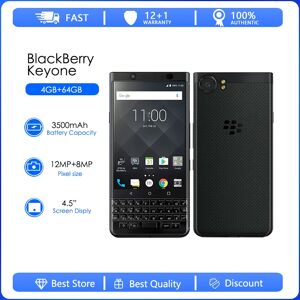 BlackBerry Keyone Refurbished-Original Key1 Octa-core 12MP 4.5" 3GB 4GB RAM 32GB 64GB ROM 3G 4G LTE Cellphone