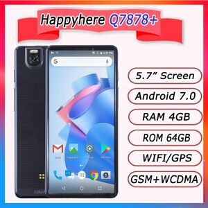 RAM 4GB ROM 64GB WCDMA GSM 5.7”  android phone for sale snapdragon Touch 2023  GPS Smartphone  Mobile Phones