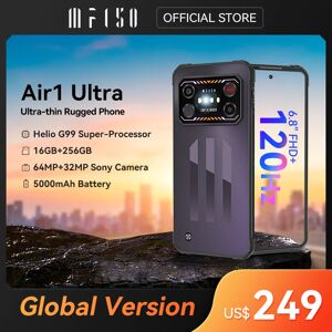 IIIF150 Air1 Ultra Rugged Night Vision Smartphone 6.8" FHD+ 120Hz Display Helio G99 64MP Camera Global Version 8GB+256GB