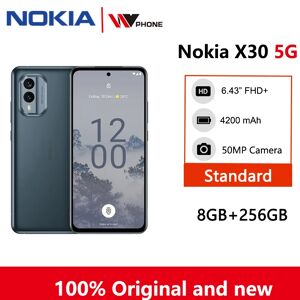 Nokia X30 5G Smartphone 6.43 inch FHD+ Display 8GB 256GB 90HZ 4200mAh Battery Snapdragon 695 IP67 50MP Double Camera 2 SIM Card