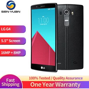 Original LG G4 H815 H810 CellPhone Refurbished-99% 5.5'' 3GB RAM 32GB ROM 16MP+8MP 1080P Andriod Hexa Core 4G Mobile Phone