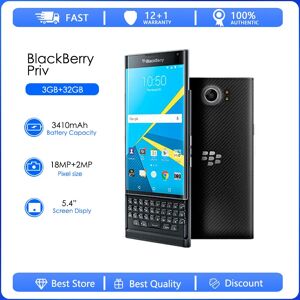 BlackBerry priv Refurbished-Original Octa-core 12MP 4.5" 3GB RAM 32GB ROM 3G 4G LTE Unlocked Original ​