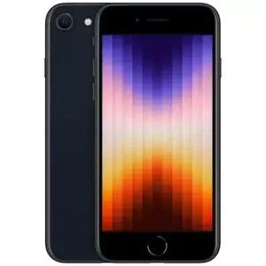 Refurbished: Apple iPhone SE 2022 Single Sim - Good - Midnight - Unlocked - 64gb