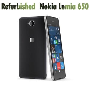 Refurbished Nokia Unlocked Original Nokia Lumia 650 Quad-core 16GB ROM 1GB RAM Dual SIM/single sim 4G WIFI GPS 8MP Mobile Phone
