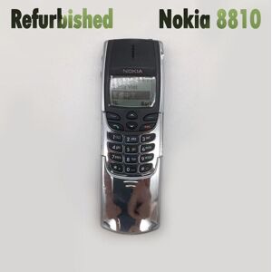 Refurbished Nokia Unlocked Original Nokia 8810 GSM 2G Feature phone Mobile Phone Only Support English