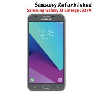 Samsung Refurbished Samsung Galaxy J3 Emerge J327A Smartphones 16GB ROM 1.5GB RAM Single SIM Android Cellphone Touch Screen Mobile Phone