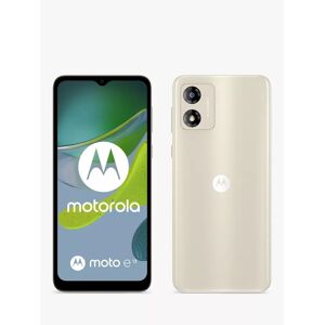 Motorola Moto e13 Smartphone, Android, 2GB RAM, 6.5â€�, 4G, SIM Free, 64GB - Creamy White - Unisex