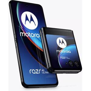 Motorola Razr 40 Ultra Foldable Smartphone, 8GB RAM, 6.9â€�, 5G, SIM Free, 256GB - Black - Unisex