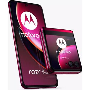 Motorola Razr 40 Ultra Foldable Smartphone, 8GB RAM, 6.9â€�, 5G, SIM Free, 256GB - Magenta - Unisex