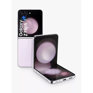 SAMSUNG Galaxy Z Flip5, 5G Foldable Smartphone, 8GB RAM, 6.7â€�, Galaxy AI, 5G, SIM Free, 256GB - Lavender - Unisex