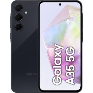 SAMSUNG Galaxy A35 5G, Factory Unlocked Android Smartphone, 256GB, 8GB RAM, 2 day battery life, 50MP Camera, Awesome Navy, 3 Year Manufacturer Extended Warranty (UK Version)