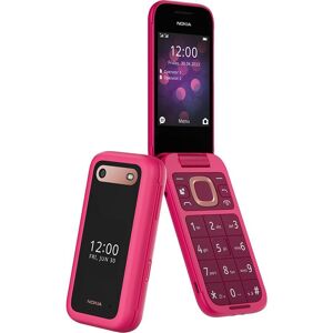 NOKIA 2660 Flip - 128 MB, Pop Pink, Pink