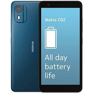 Nokia C02 2GB 32GB Dual Sim - Cyan Cyan