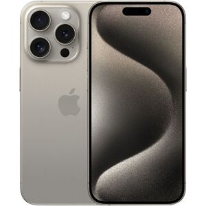 Refurbished: Apple iPhone 15 Pro 1TB Natural Titanium, Unlocked A