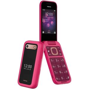 Nokia 2660 Flip 128MB 4G SIM Free Mobile Phone - Pop Pink