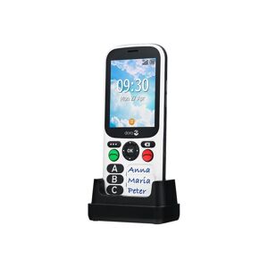 Doro 780X IUP Black/White 2.8 4GB 4G Dual SIM Unlocked & SIM Free Mobile Phone