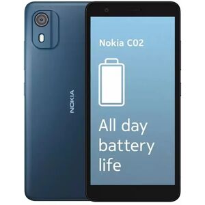 Nokia C02 32GB 4G SIM Free Smartphone - Dark Cyan