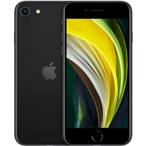 Apple iPhone SE 2nd Gen 2020 64GB Sim Free - Refurbished - Unlocked - Black - 64GB - Good