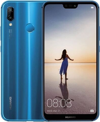 Refurbished: Huawei P20 Lite 64GB Klein Blue, EE C