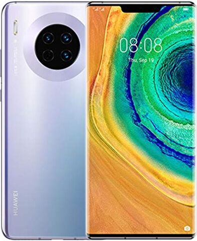 Refurbished: Huawei Mate 30 Pro 256GB Dual Sim Space Silver, Unlocked B