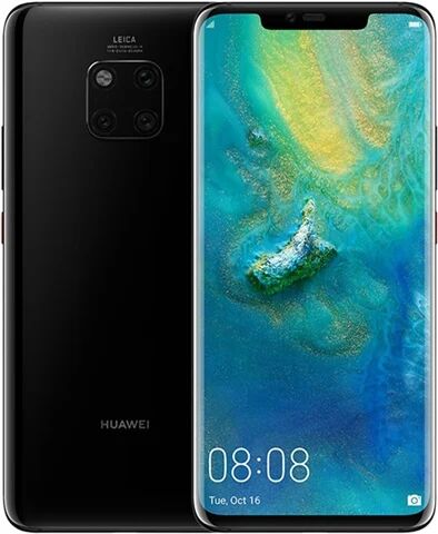 Refurbished: Huawei Mate 20 Pro 128GB Black, EE C