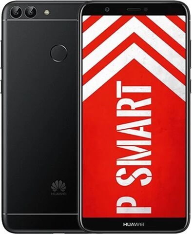 Refurbished: Huawei P Smart 32GB Black, Vodafone C